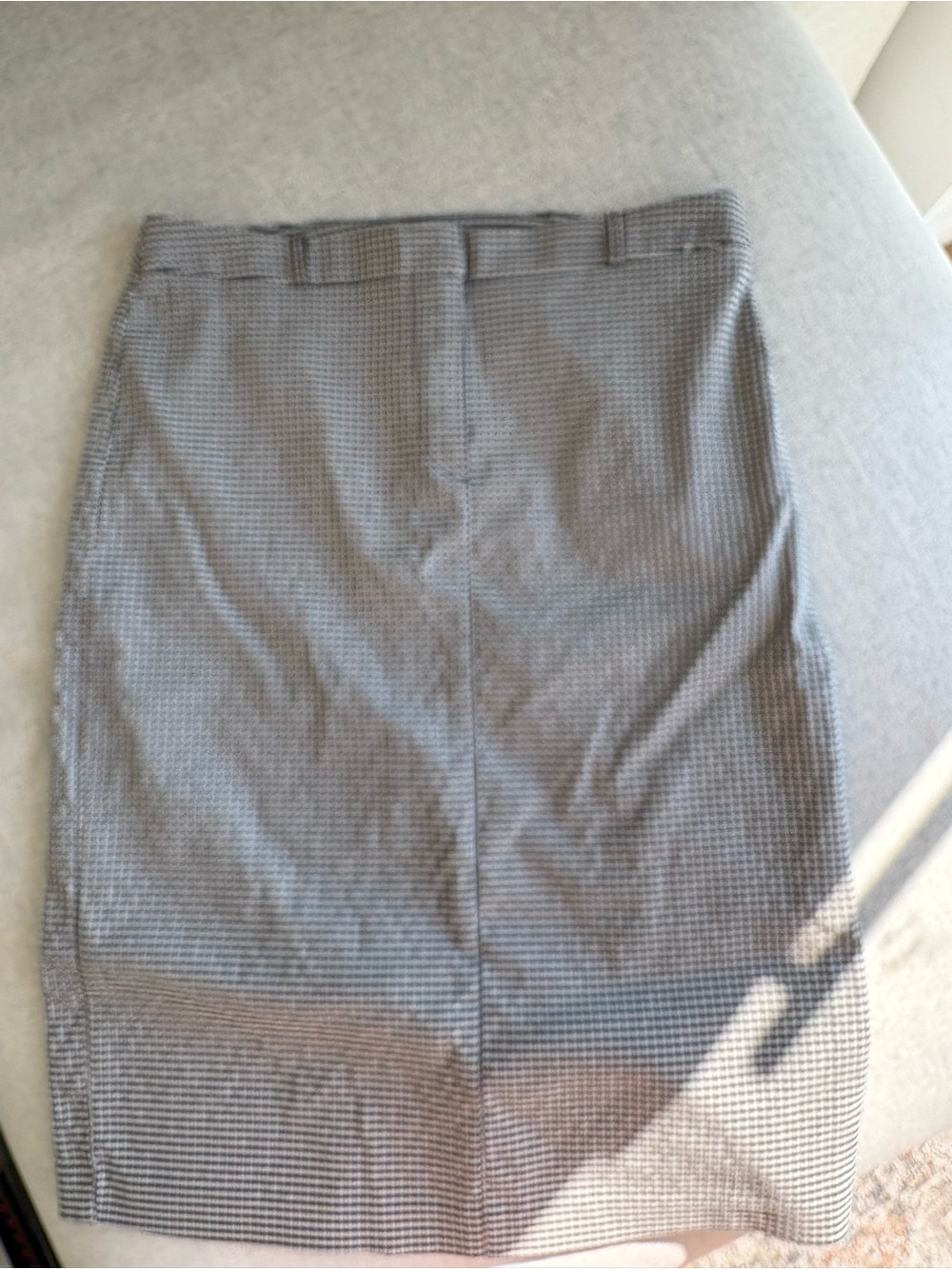 Smart Set Gray Checked Pencil Skirt